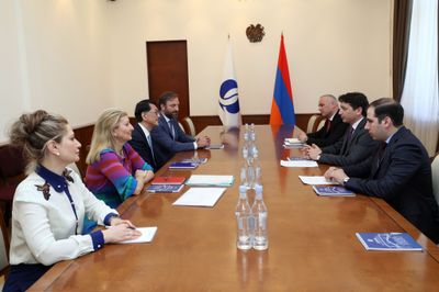 ՀՀ ֆինանսների նախարարն ընդունել է ՎԶԵԲ գլխավոր քարտուղար Կազուհիկո Կոգուչիին