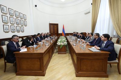 ՀՀ ֆինանսների նախարար Վահե Հովհաննիսյանն ընդունել է ԱՄՀ-ի հայաստանյան առաքելության պատվիրակությանը